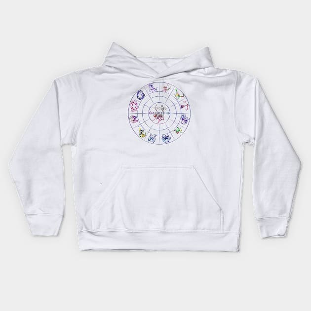 New zodiac 12 in 1 - Sagittarius Kids Hoodie by INDONESIA68